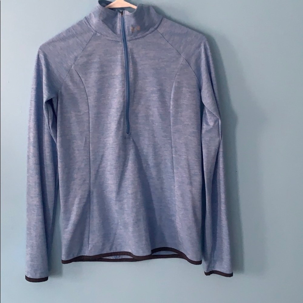Light Blue Under Armor Half Zip